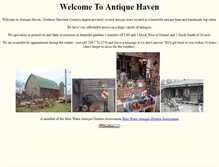 Tablet Screenshot of antiquehavenmi.com